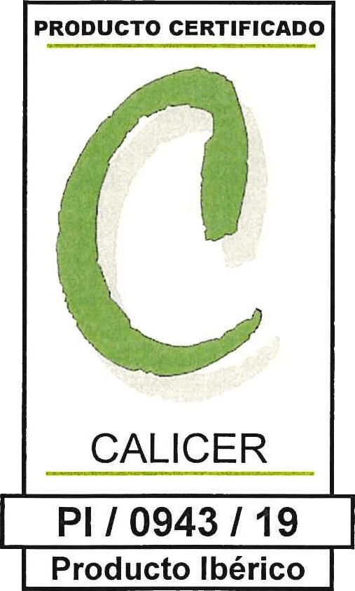 Sello «Producto Certificado CALICER», nº PI/0943/19 — Producto Ibérico