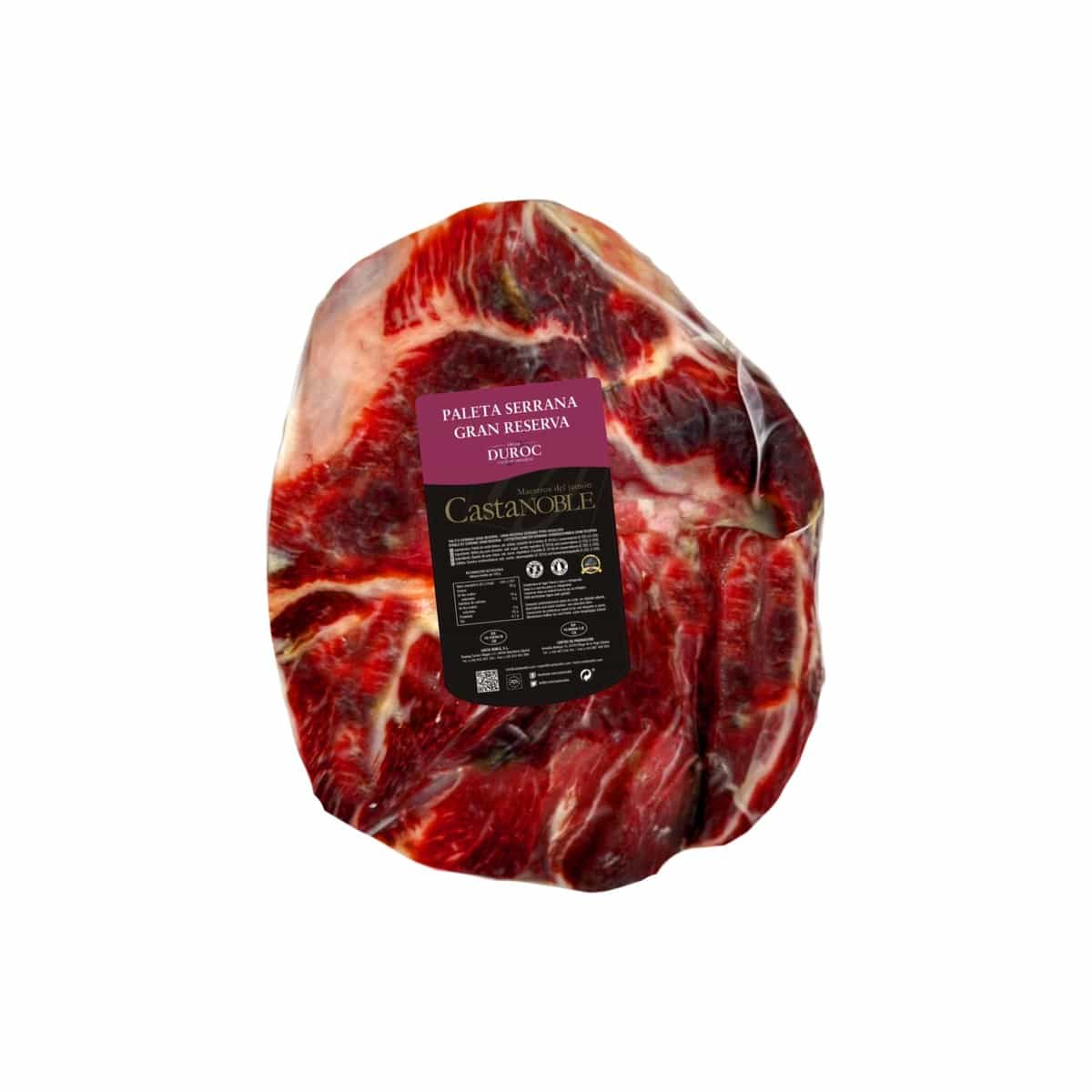 Paleta Serrana Gran Reserva Cruce Duroc Deshuesada
