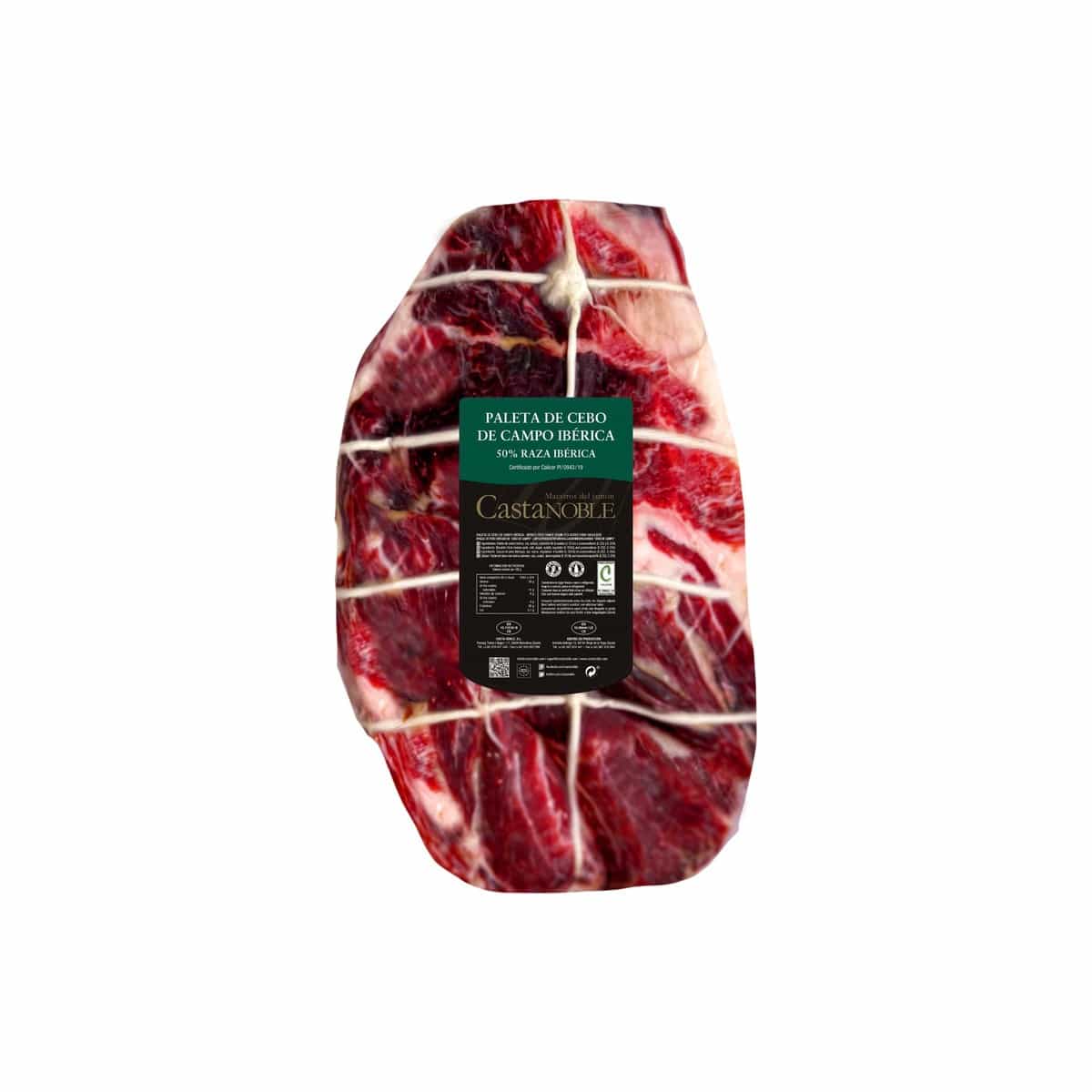 Paleta de Cebo de Campo Ibérica 50% Raza Ibérica Deshuesada