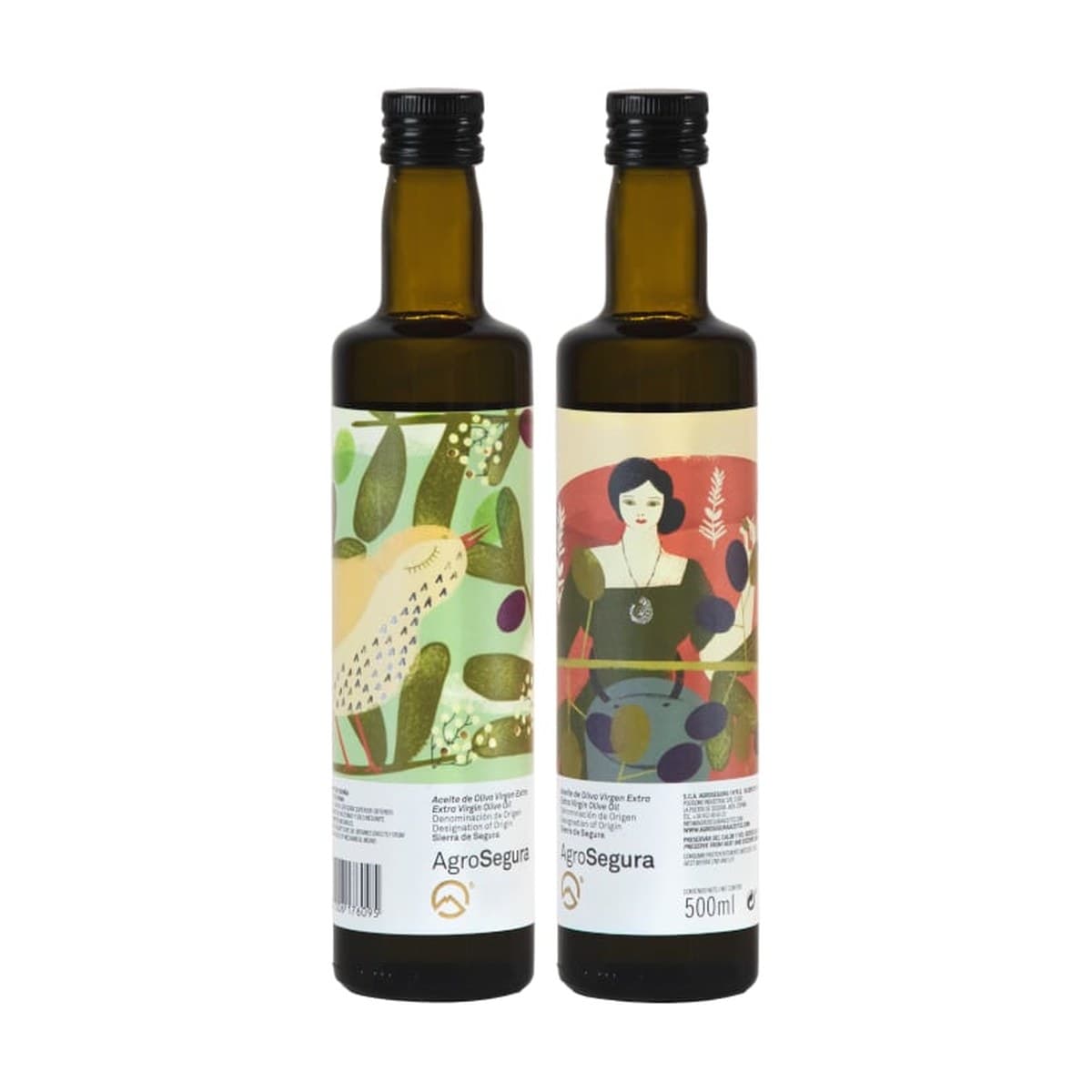 Aceite de Oliva Virgen Extra Agrosegura, recolección temprana, D.O. Sierra de Segura, botella de 500 ml — imagen 1 de 1