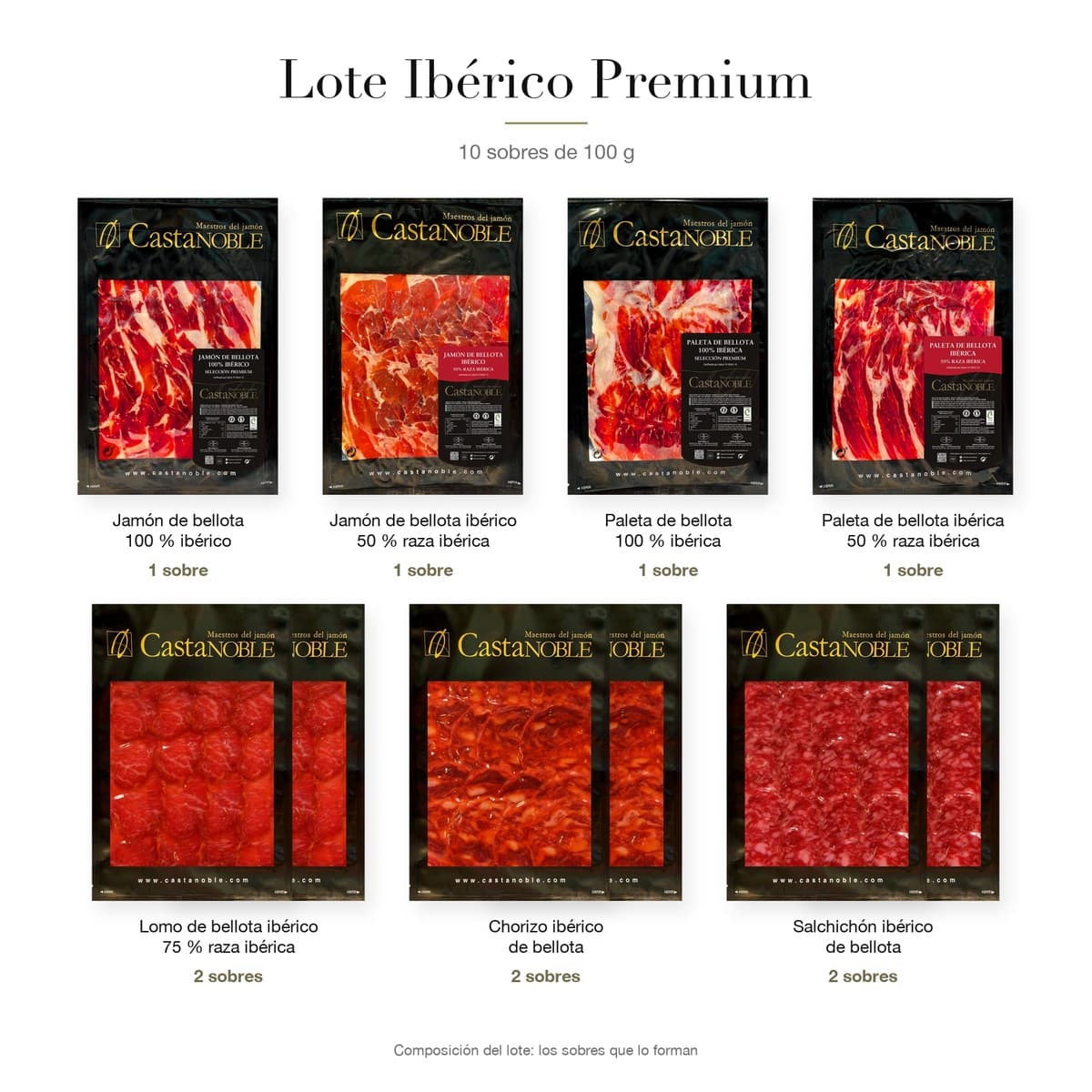 Lote Ibérico Premium Loncheado — imagen 1 de 1